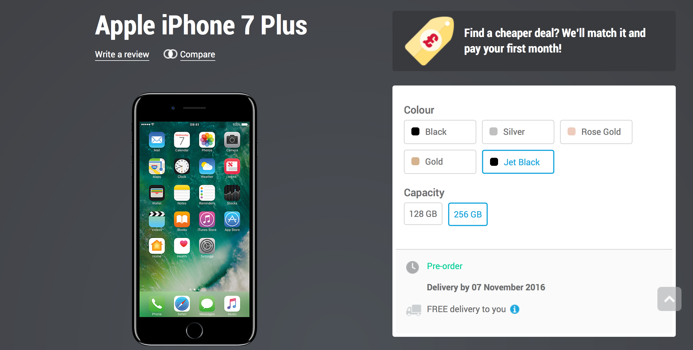Carphone Warehouse iPhone 7 Plus Jet Black 256GB.png