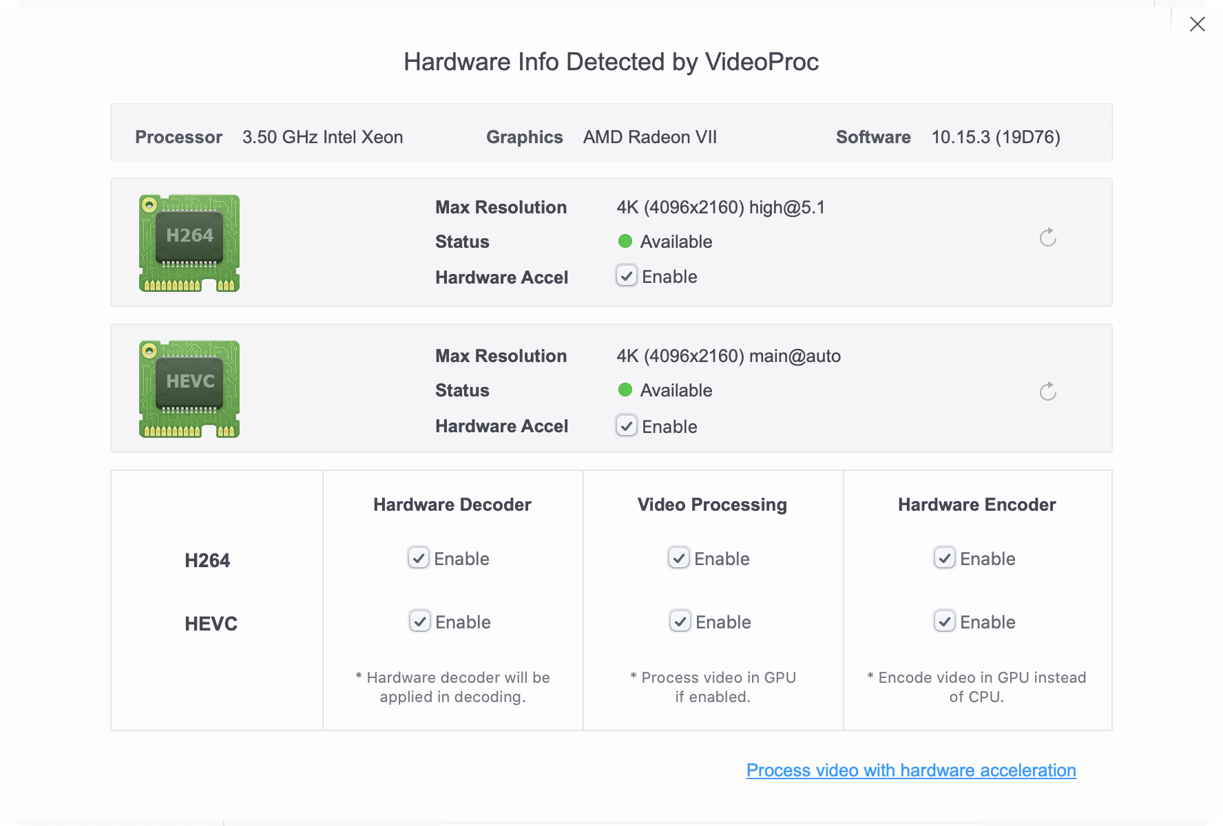 AMD hardware acceleration | MacRumors