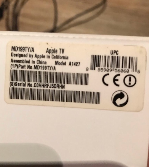 Offered a 2nd hand apple tv box but serial and model number dont match |  MacRumors Forums