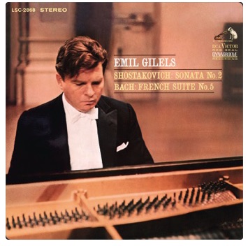 cover art Gilels Shostakovich and Bach.jpg