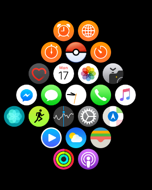 Apple watch app icons missing hotsell