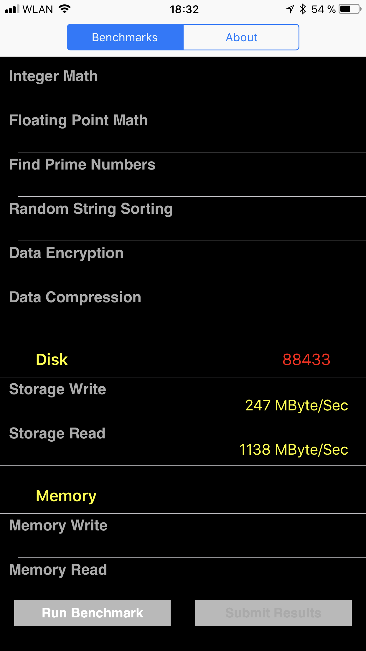 Iphone 8 8 Plus X Ssd Storage Speed Test 64 256gb Macrumors Forums