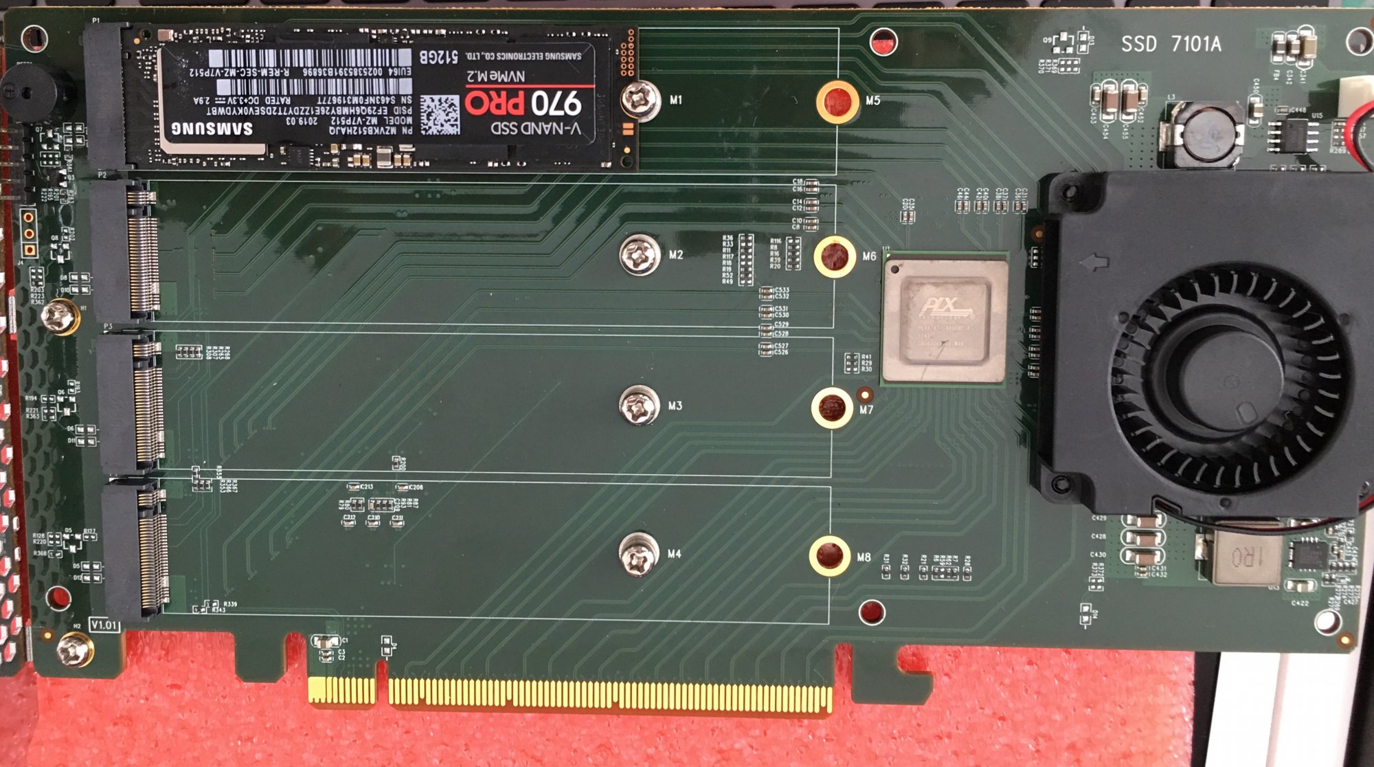 Highpoint 7101A PCIe 3.0 SSD performance for the cMP Page 30
