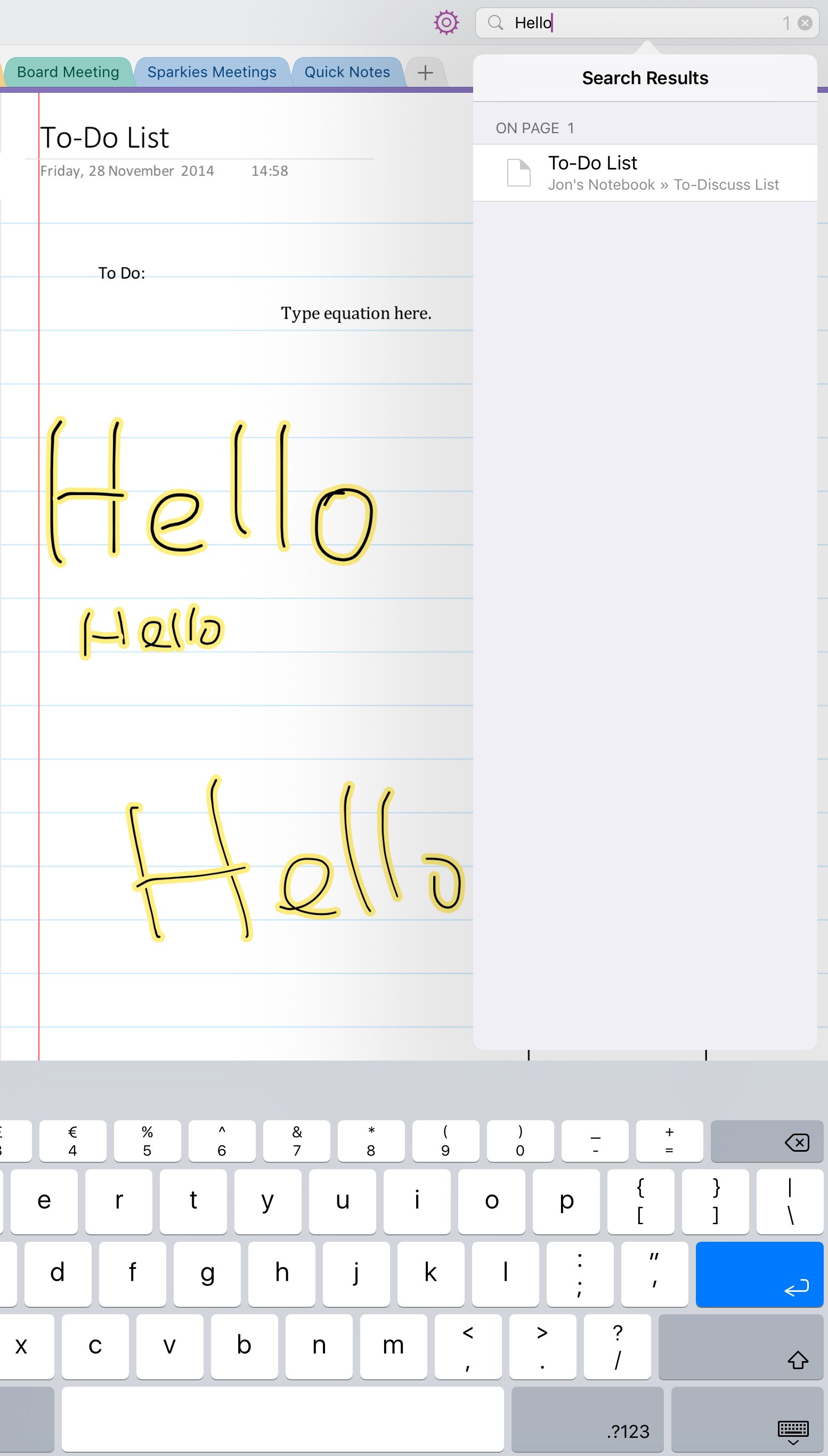 Ipad Pro Onenote Pencil Notes How To Manage Convert To Text