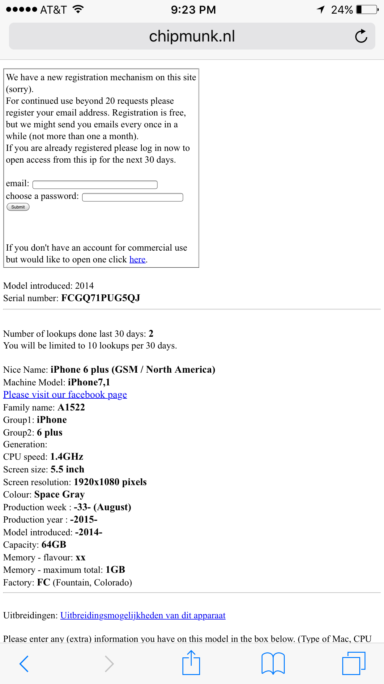 Decode Your 6s Serial Number Macrumors Forums