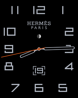 hermes apple watch screen