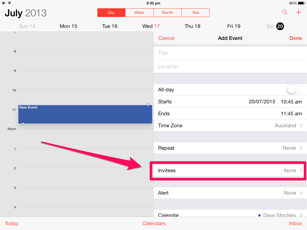 No Invitees Button On Iphone Calendar +picture 15 Benefits Of No