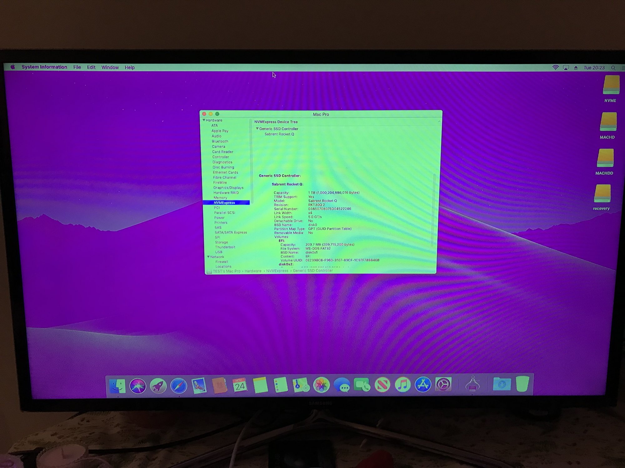 Mac Pro RX580 Purple screen when using DVI HDMI | MacRumors Forums
