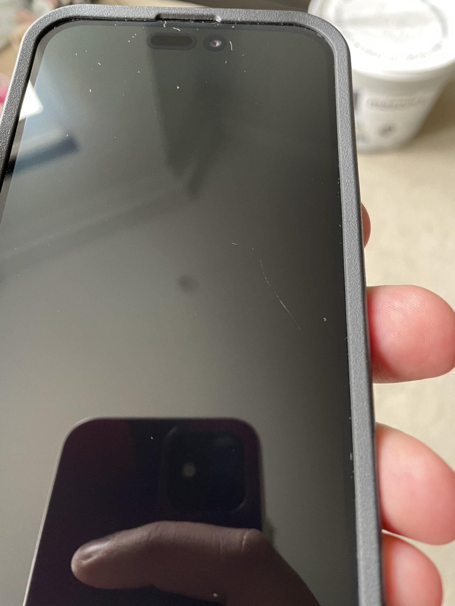 How to remove scratches from iPhone screen