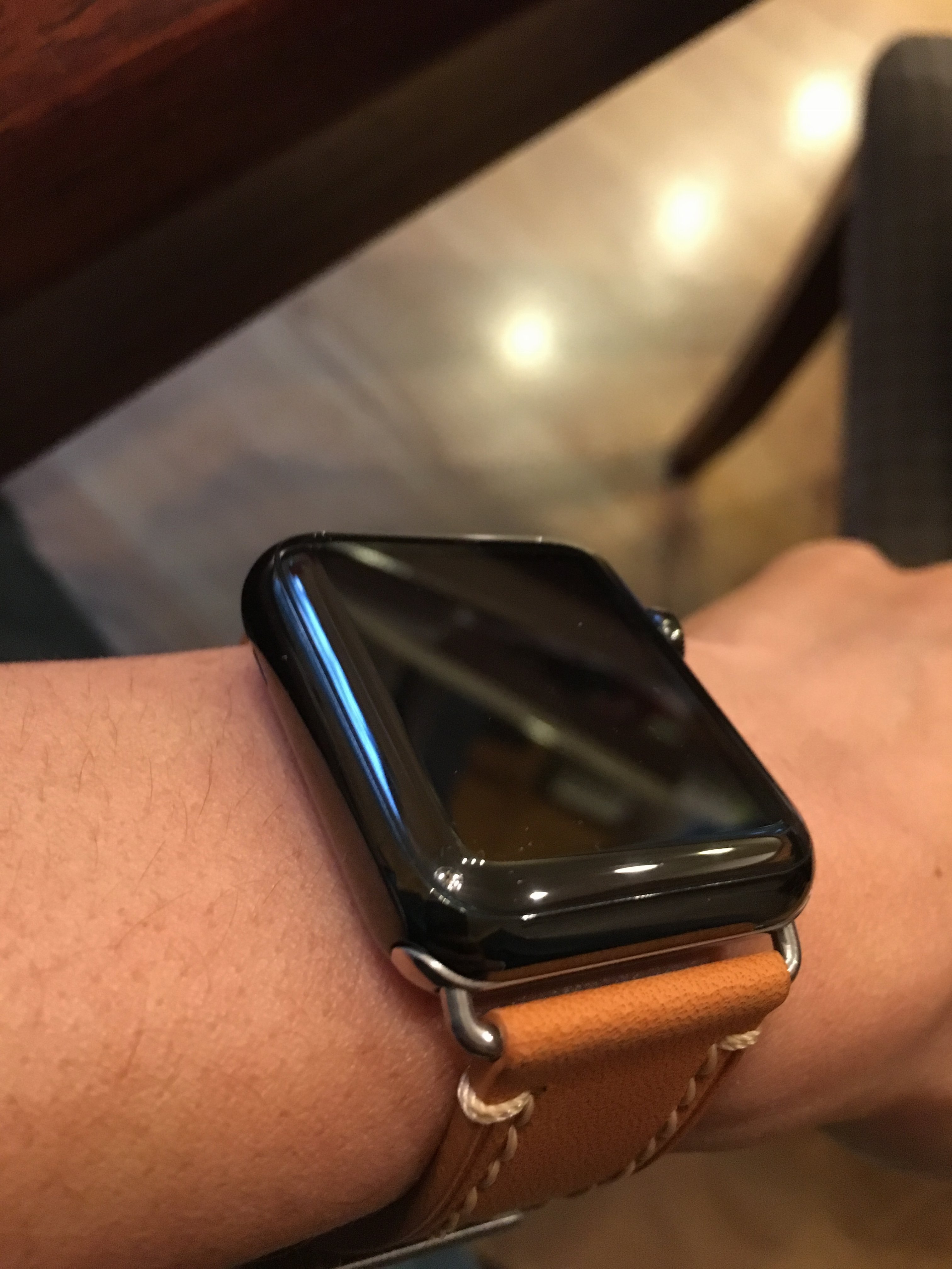 Space grey watch with gold band hotsell