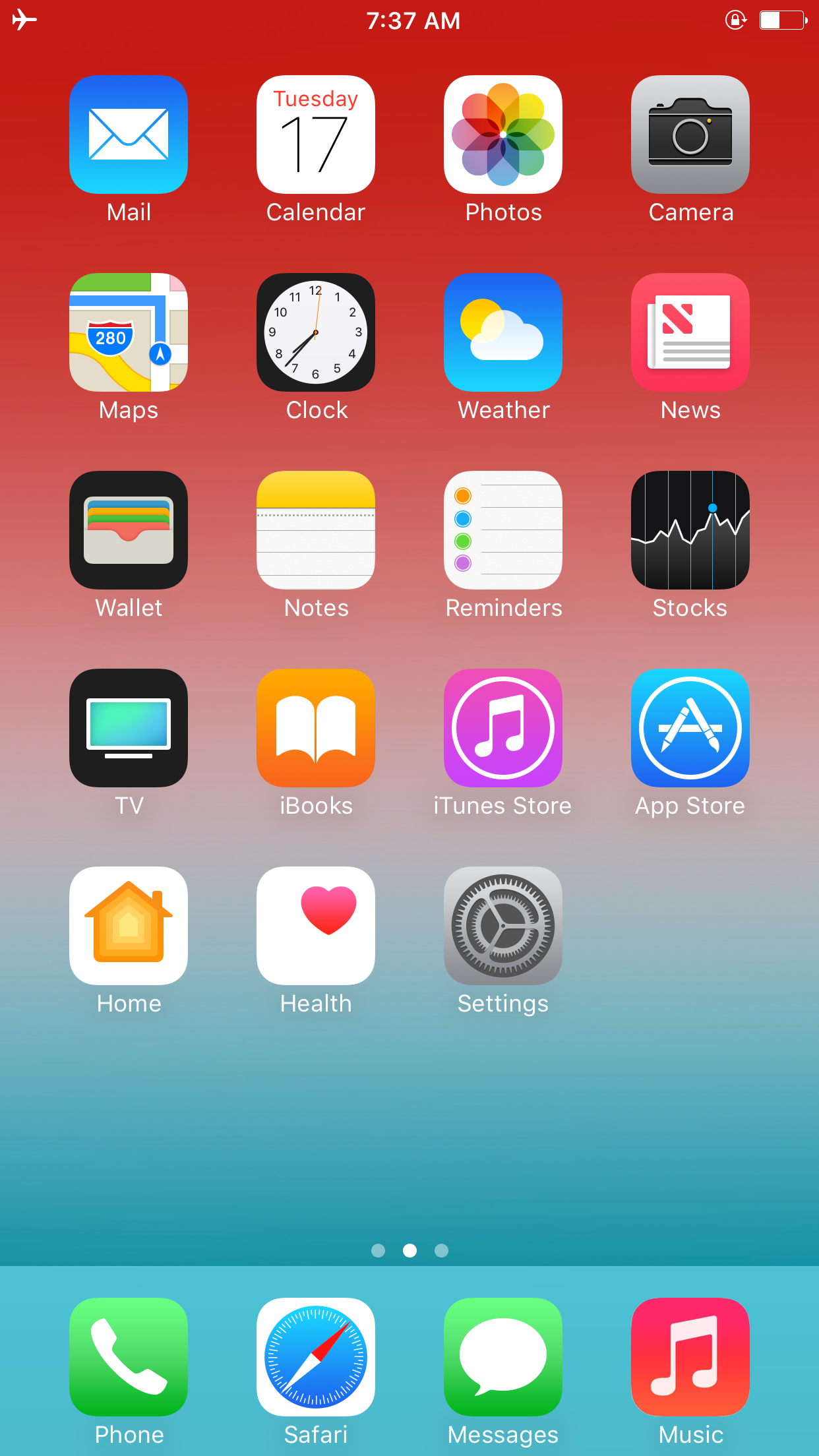 iPhone 5S home screen MacRumors Forums