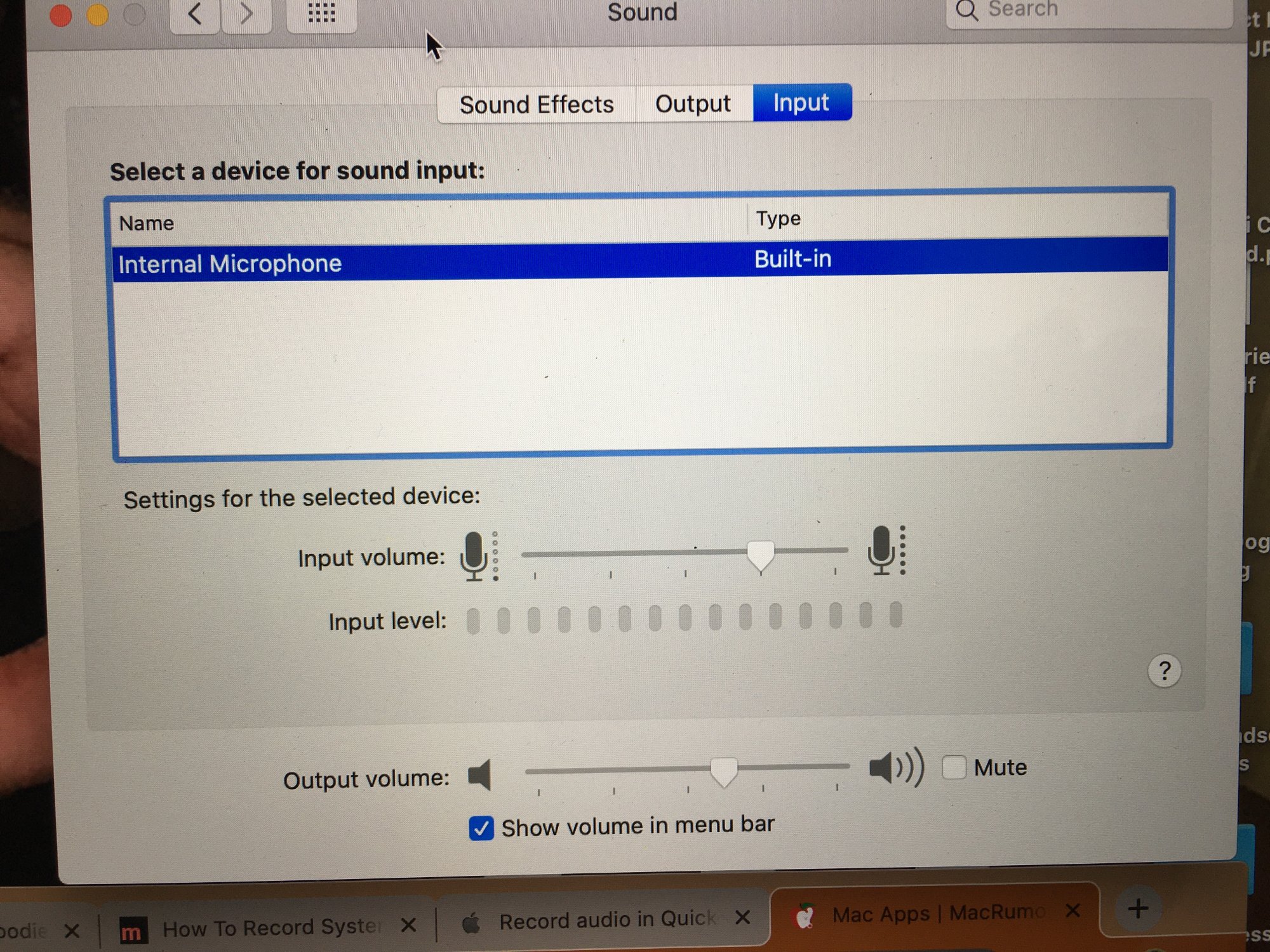 Screen record on mac with computer audio without