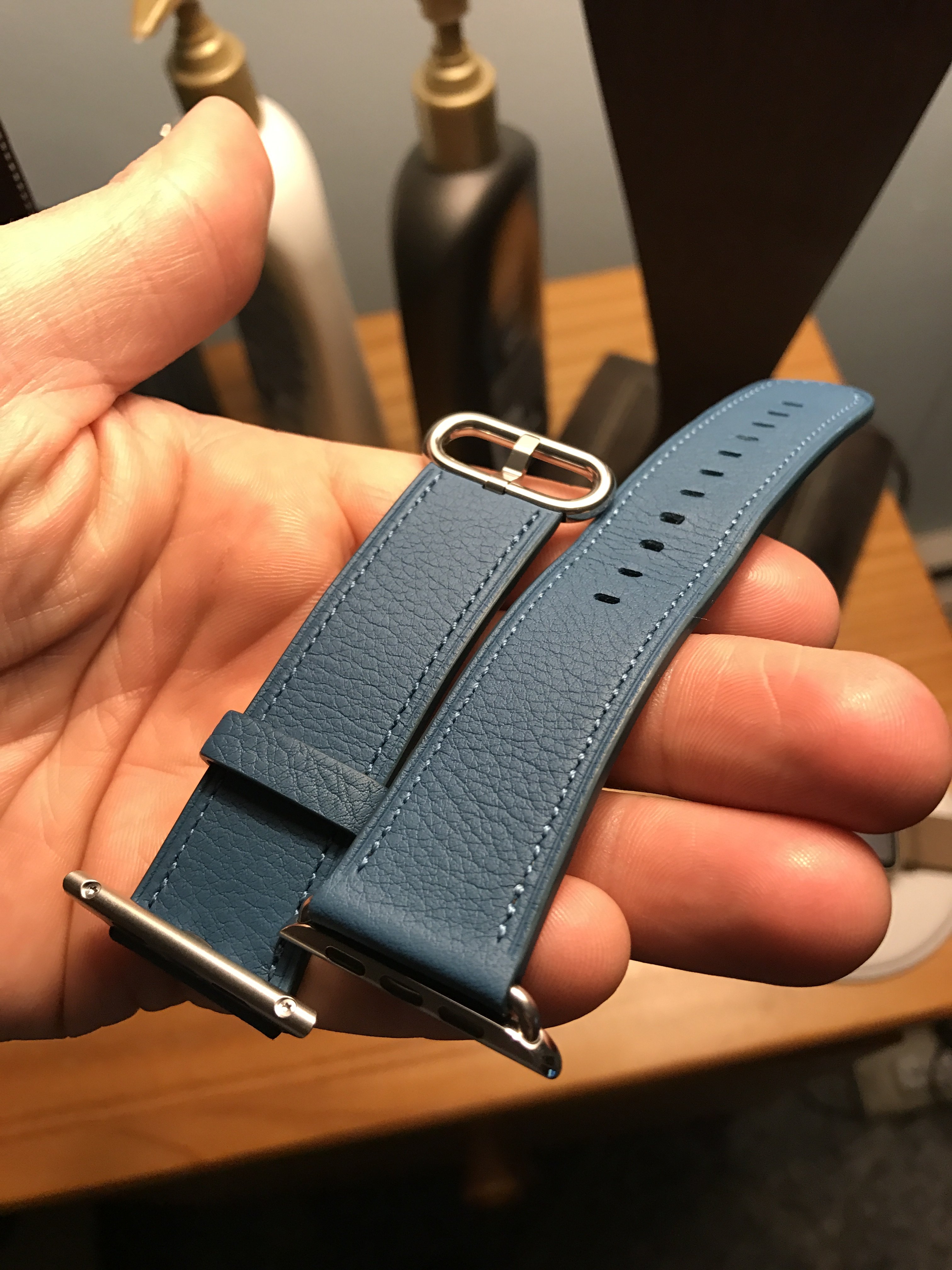 Apple Sea Blue Classic Buckle with Black Adapters MacRumors Forums