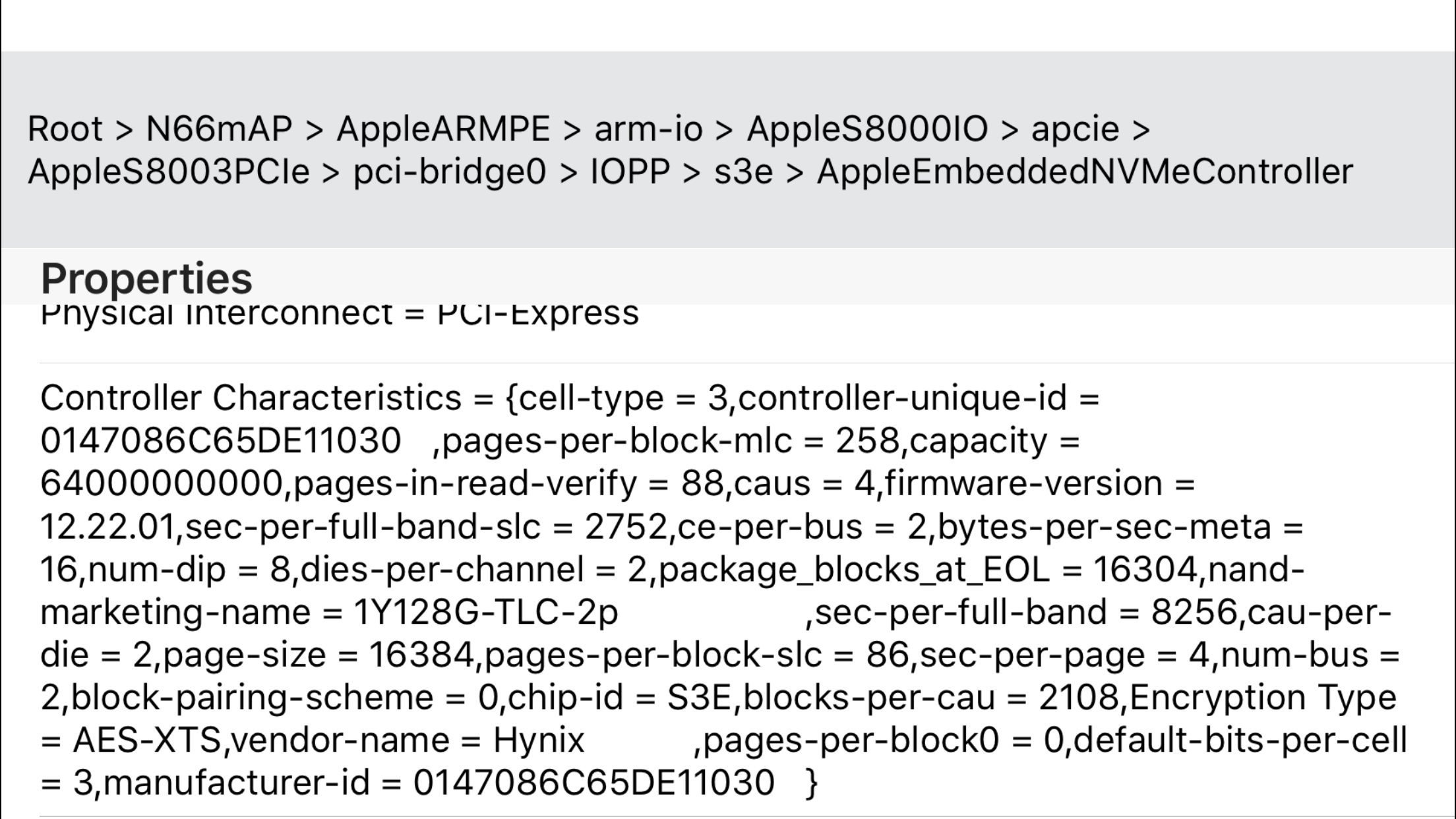 iPhone 6S+ 64GB TLC NAND and NVMe PCIe controller | MacRumors Forums