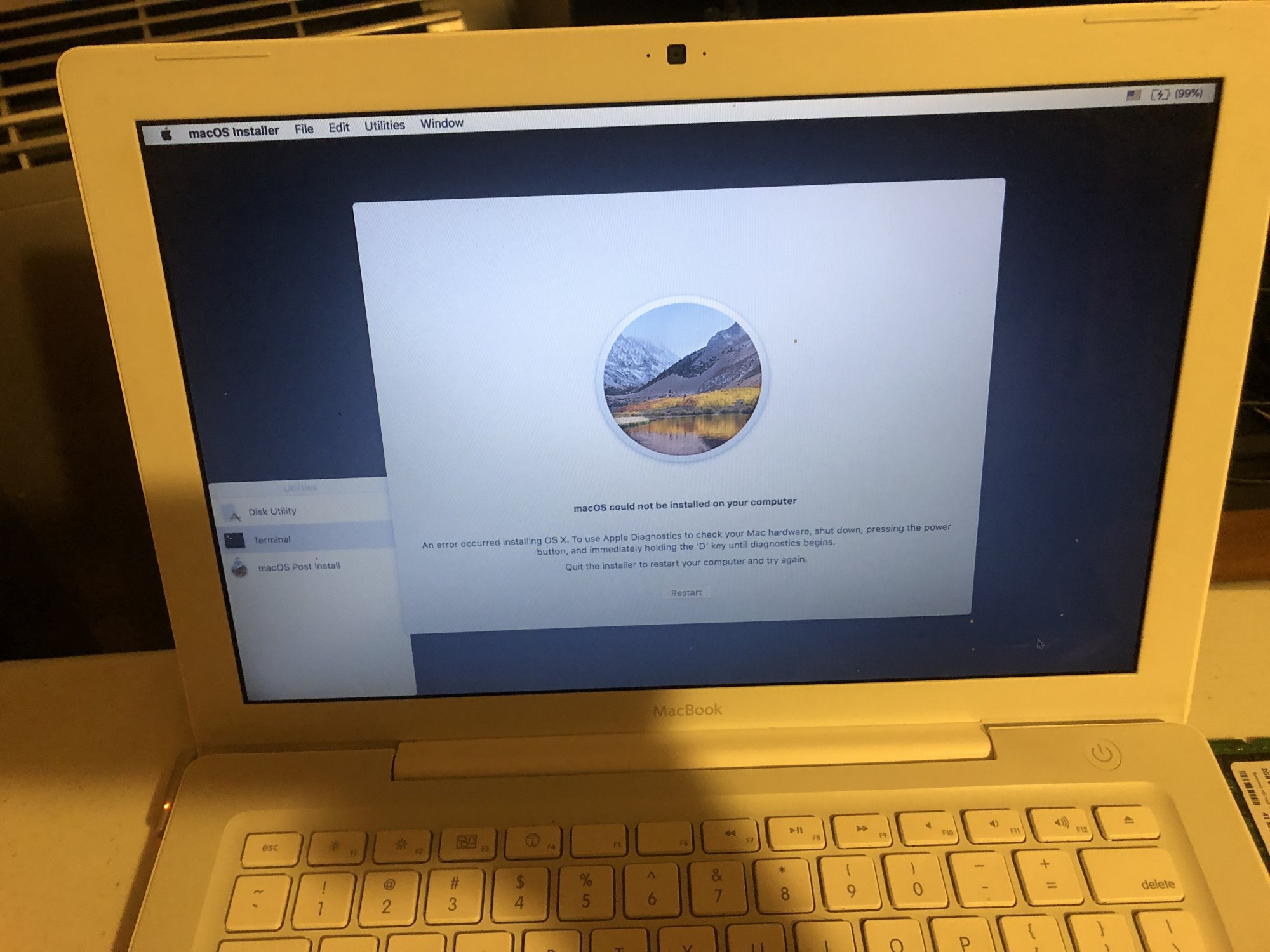 Unsupported mac high sierra os