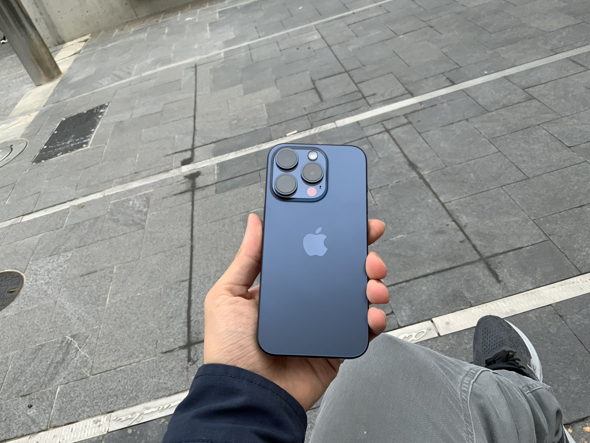 Blue Titanium 15 Pro Finewoven First Impressions MacRumors Forums