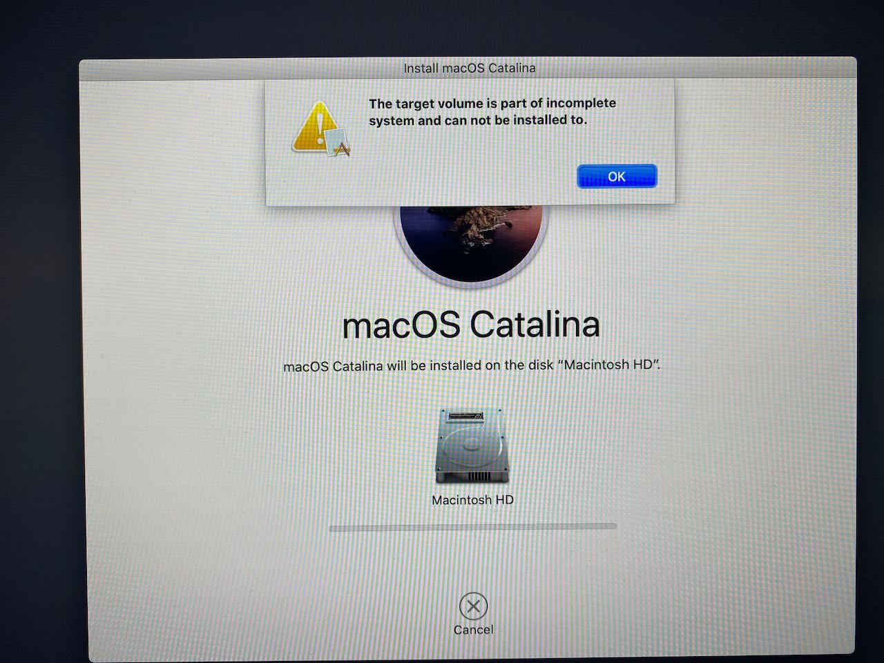 Reinstall mac os catalina from recovery mode