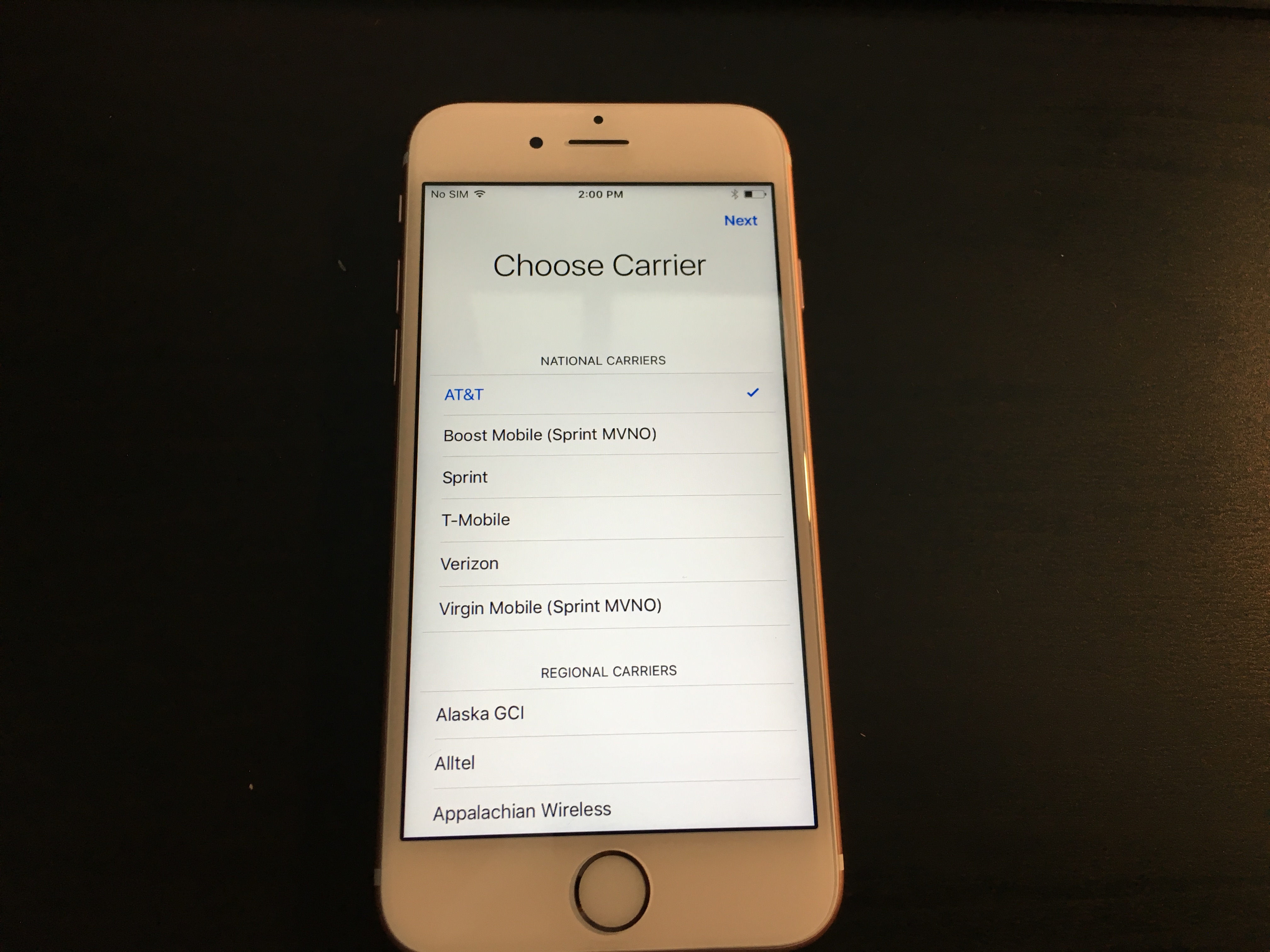 Replacement Iphone 6s Choose Carrier Screen Macrumors Forums