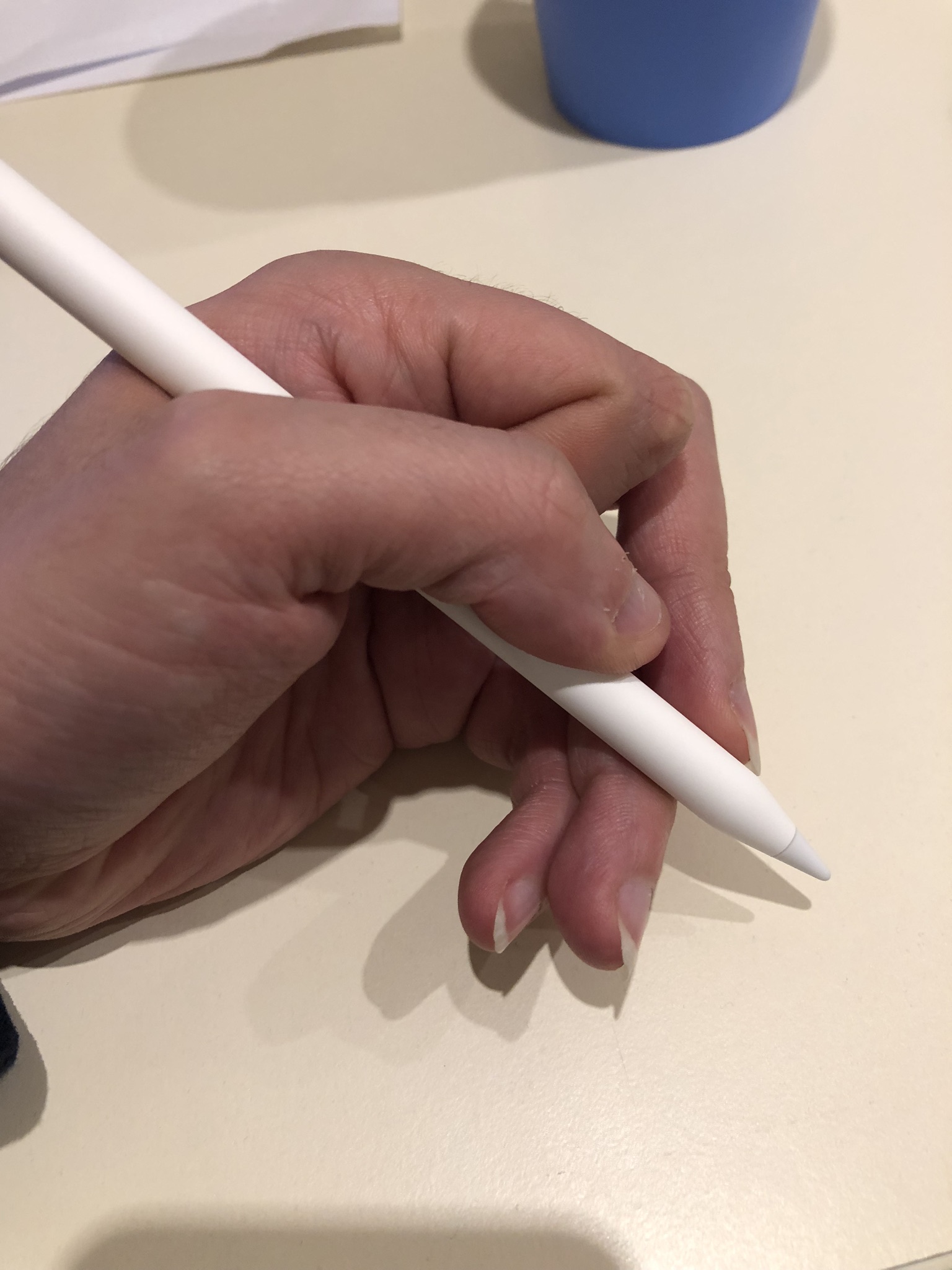 Where should I put my Apple Pencil when I'm not using it?