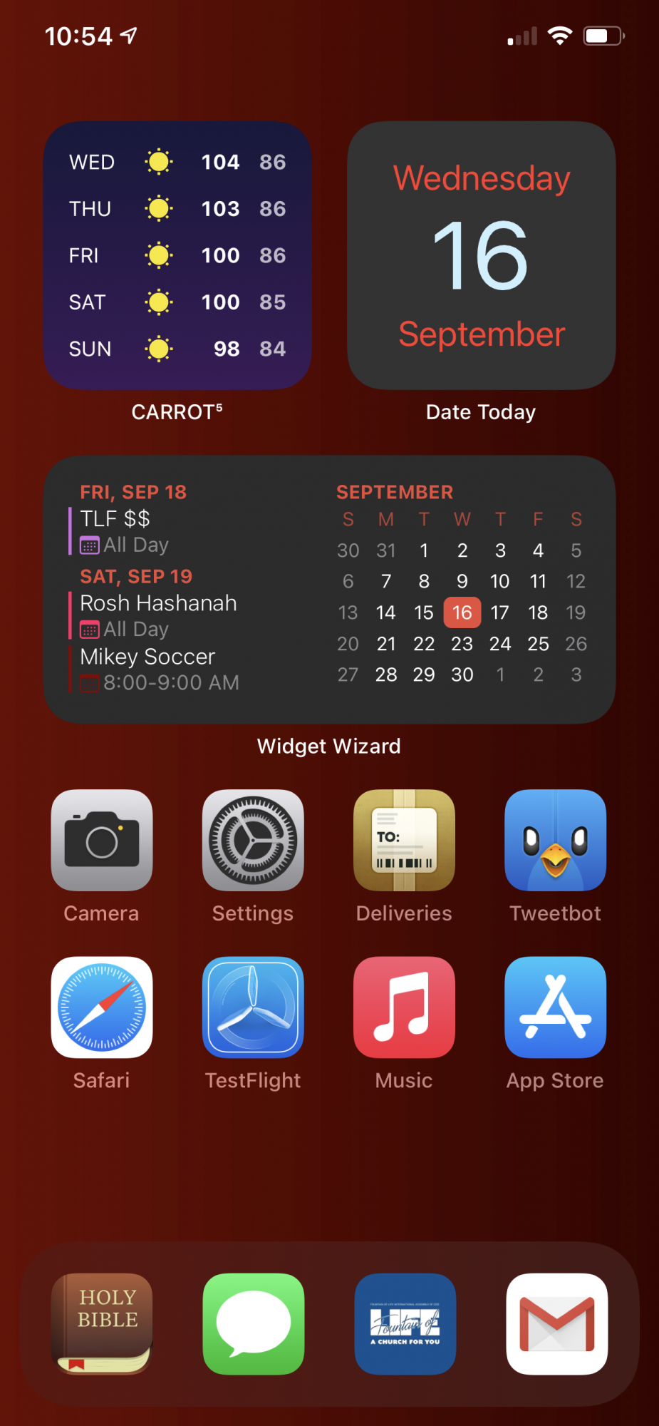 Post your iOS 14 home screen layout | Page 32 | MacRumors Forums