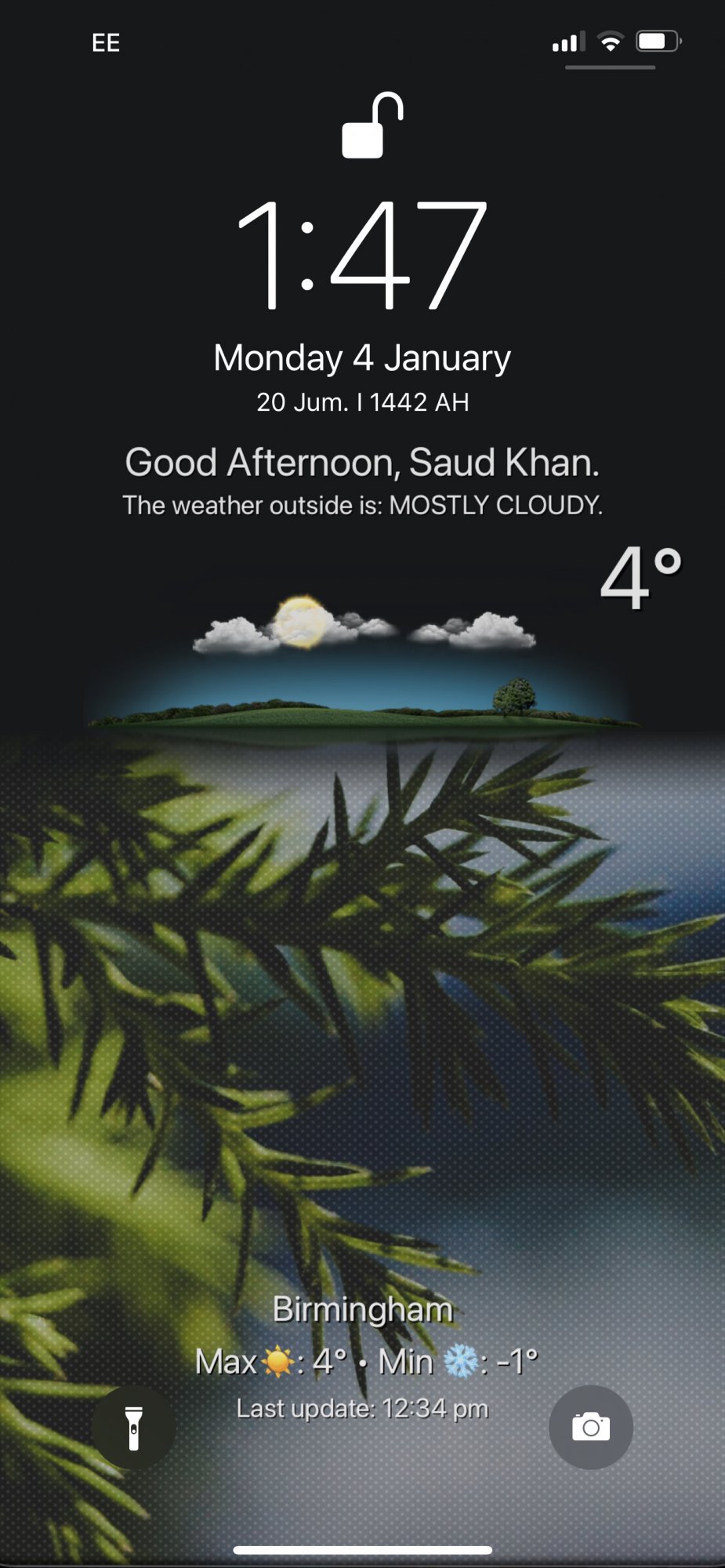 Weather On Lock Screen No Jailbreak Macrumors Forums