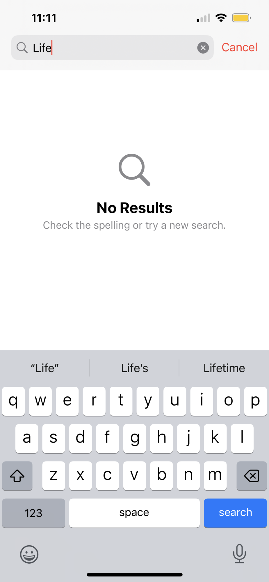 Calendar search issues | MacRumors Forums