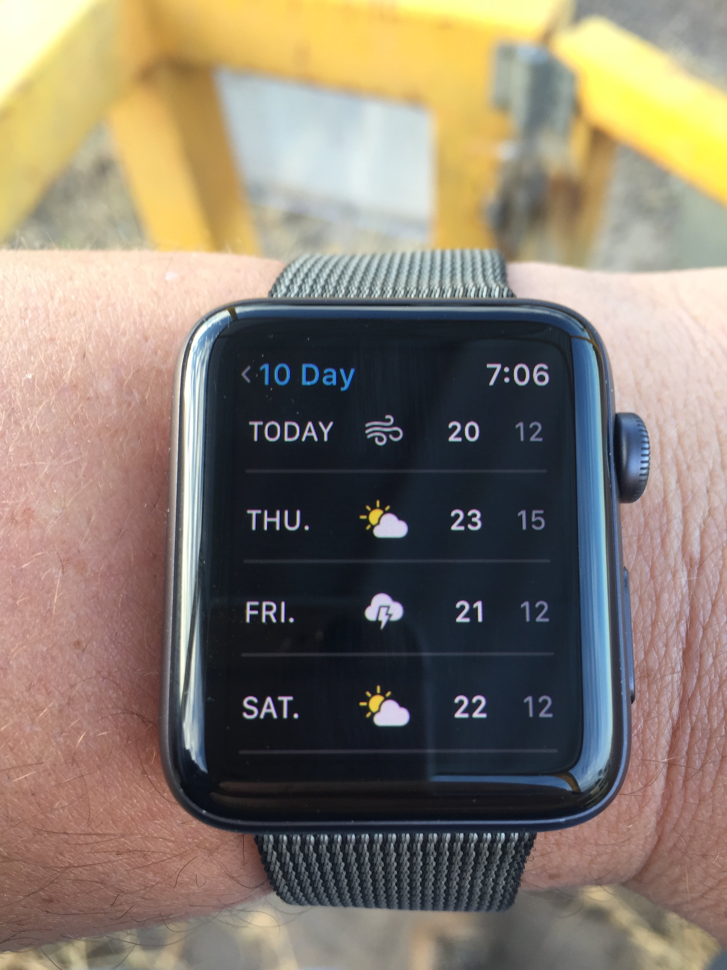 Apple watch weather location wrong hotsell