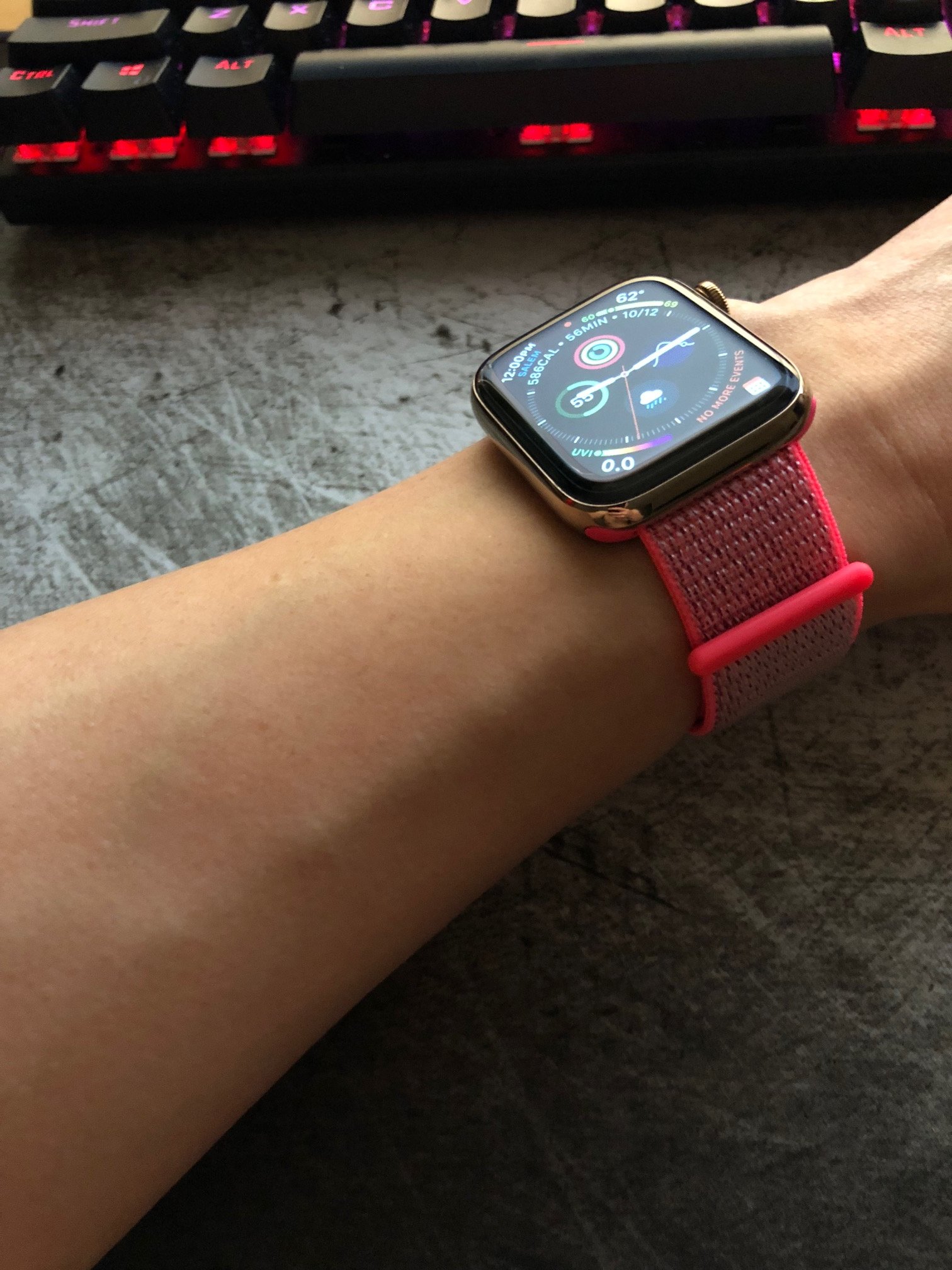 apple watch nectarine sport loop