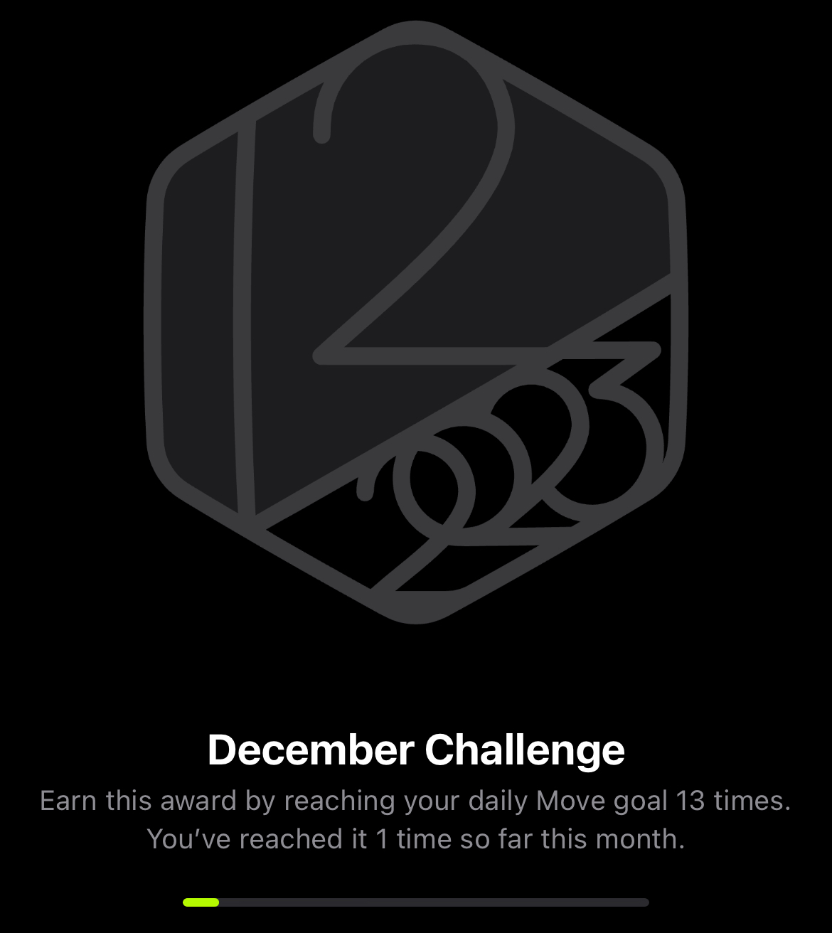Daily move 2025 goal