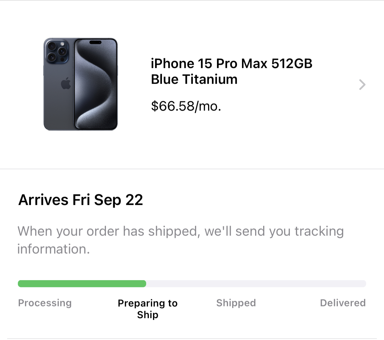Apple iPhone 15 Pro Max Deliveries Slip to November in Sign of Demand