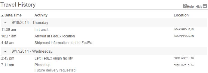 Fed Ex Does Not Require Signature Upon Delivery For My Ip6