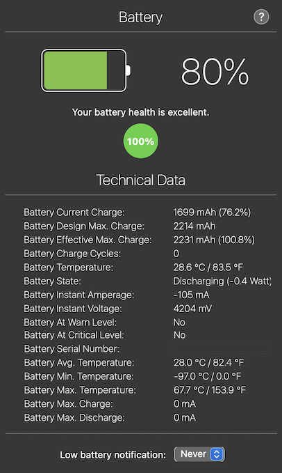 iPhone 12 Mini Battery status iMazing smaller.png