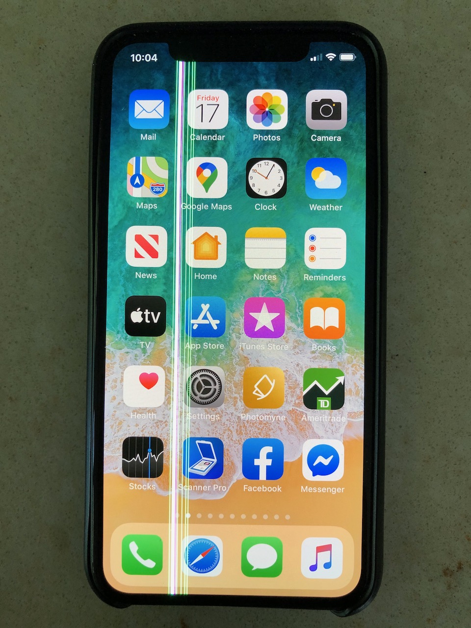 iPhone Screen with Mysterious Lines.jpeg iPhone Screen with Mysterious Lines.jpeg