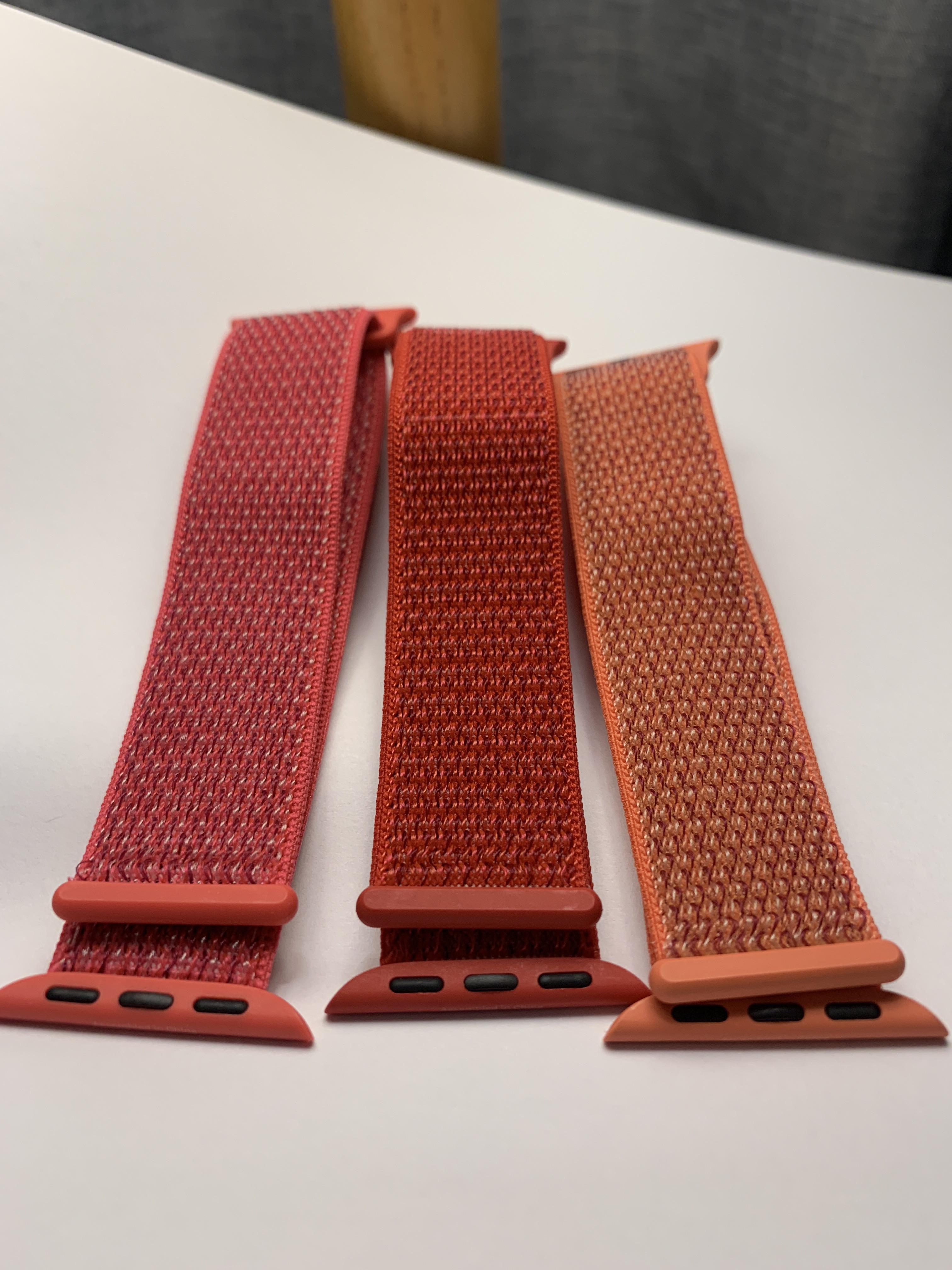 apple watch sport band hibiscus