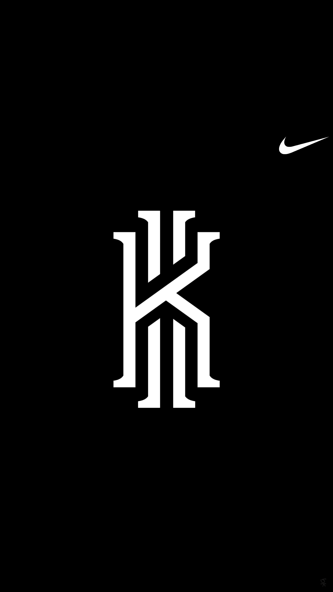 kyrie irving black and white
