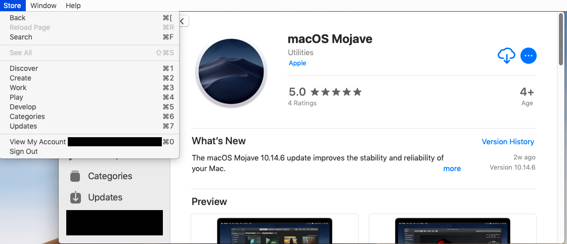 Os x version 10.14 download