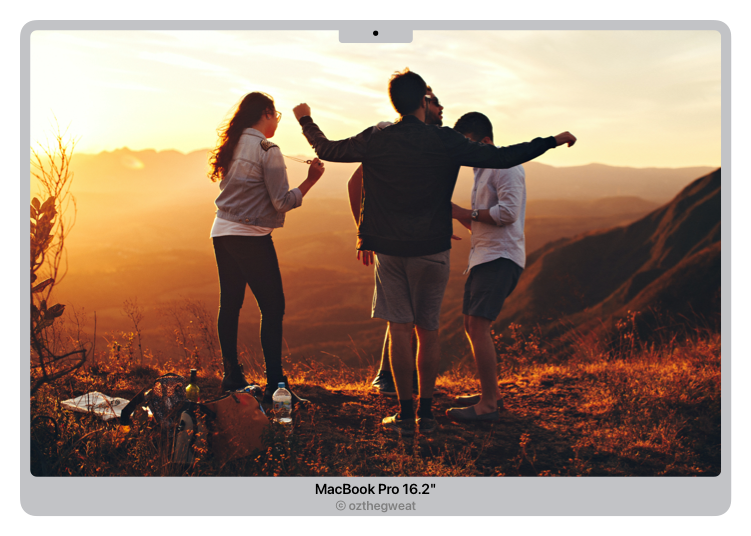 Possible screen sizes of an M2 MacBook (Air) with notch | MacRumors Forums
