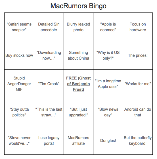 MacRumors Bingo.png