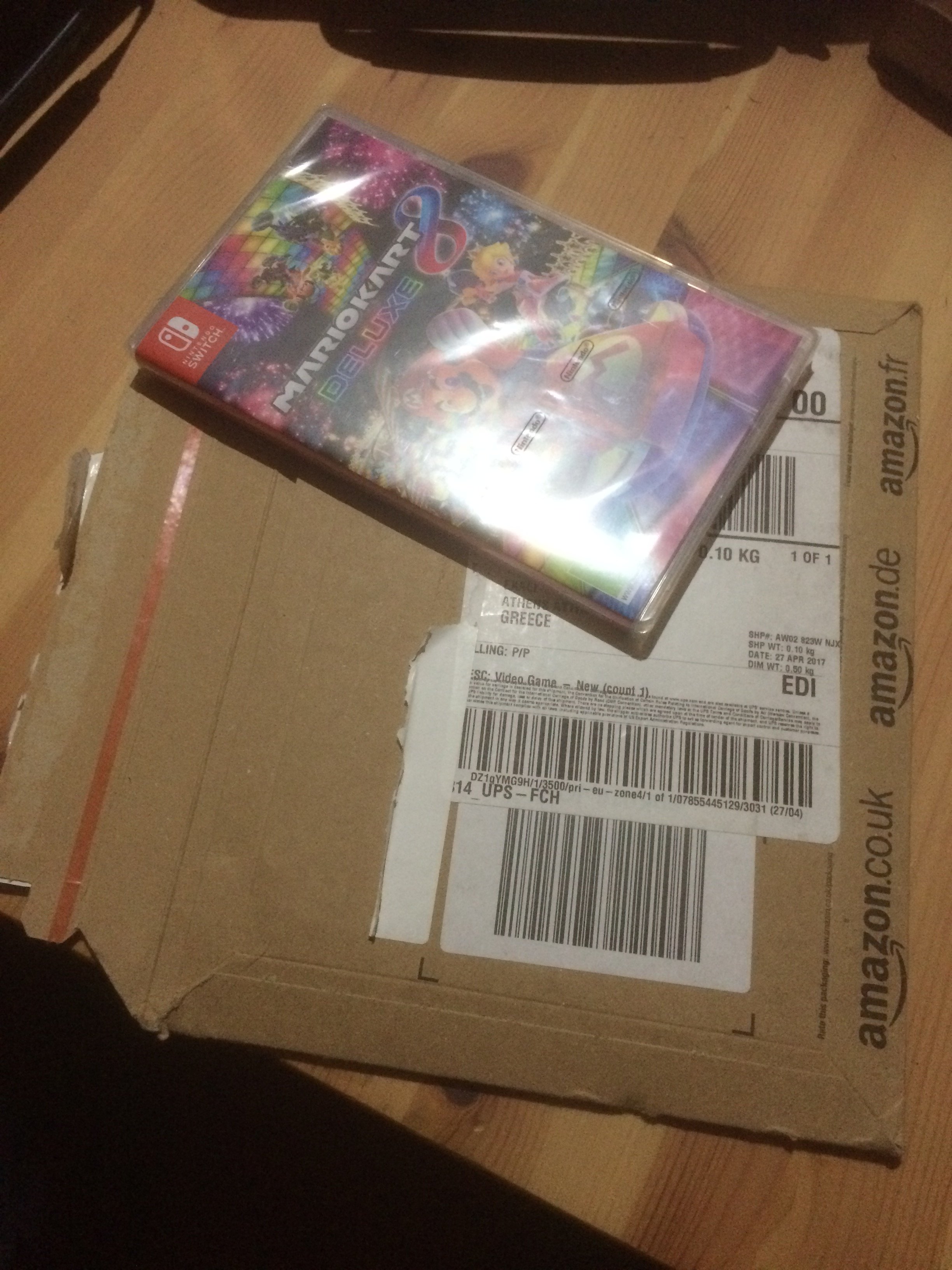 MariokartArrivedADayEarlyFromAmazonUK.jpg