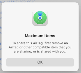 Can You Share an Airtag?, Sharing Airtags