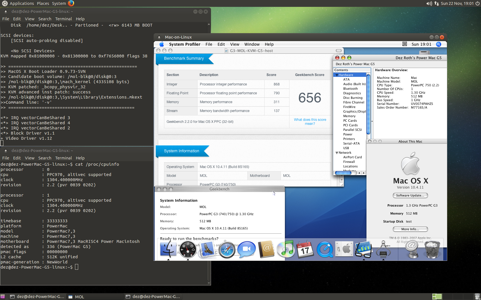 Power Mac G5 Virtual Machine Software