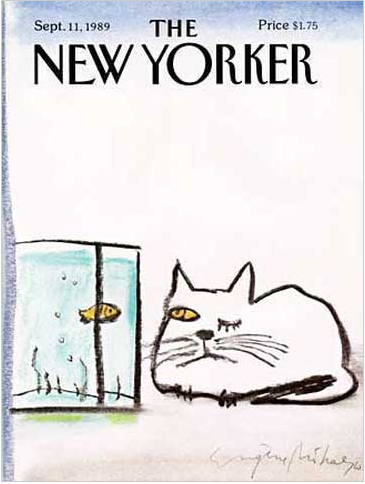 NewYorkerCover-Mihaesco-CatAndFish-1989Sep.png
