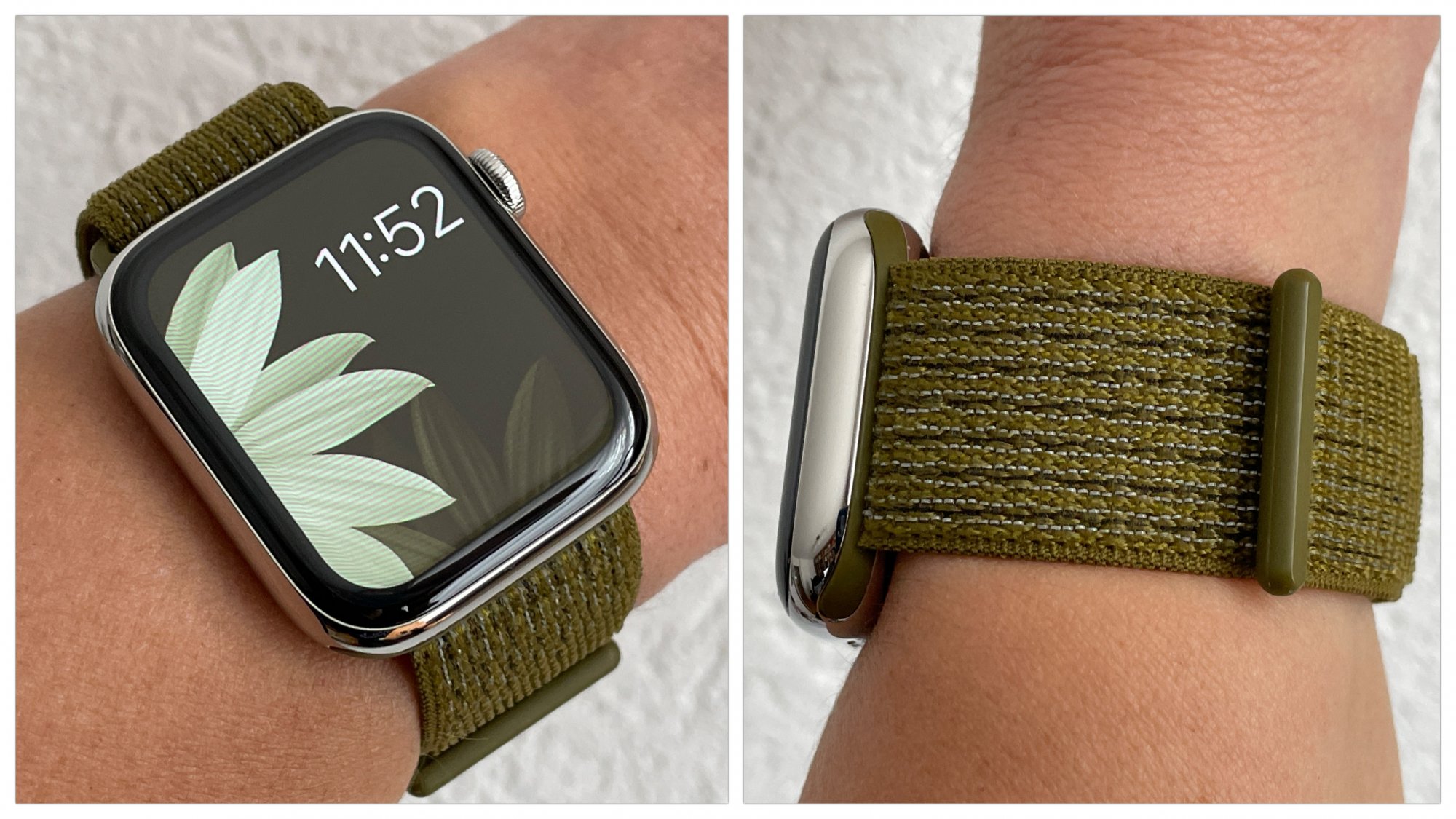 apple watch olive sport loop