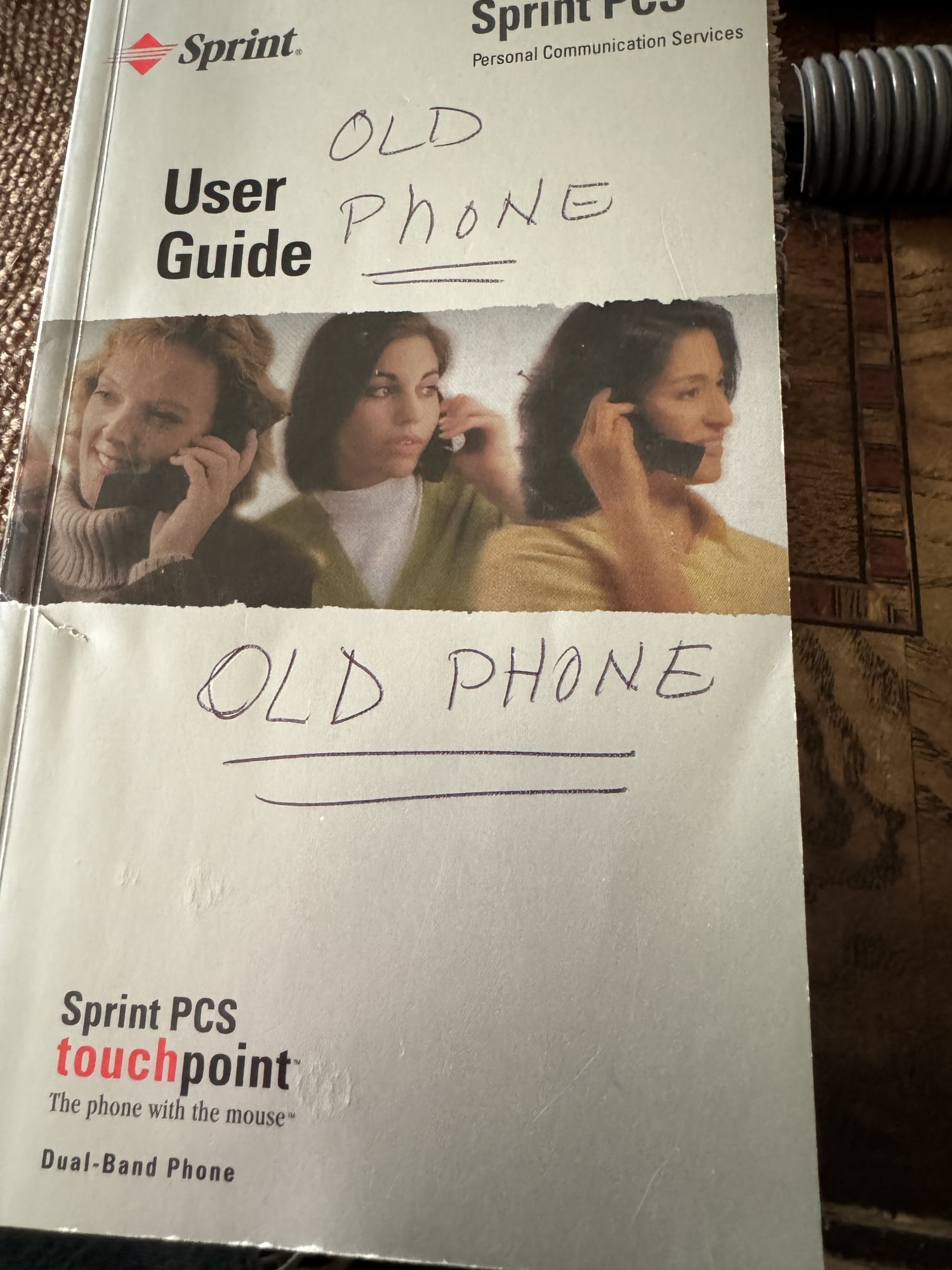Old Sprint  phone user manual,jpg.JPG