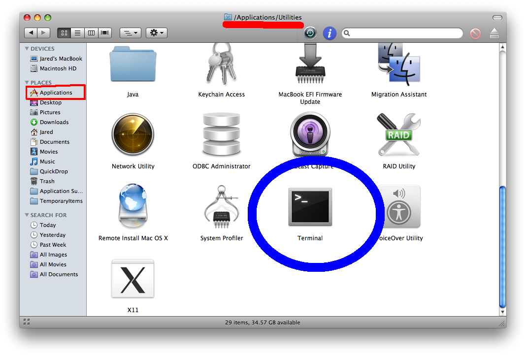 Command Prompt On Mac Macrumors Forums