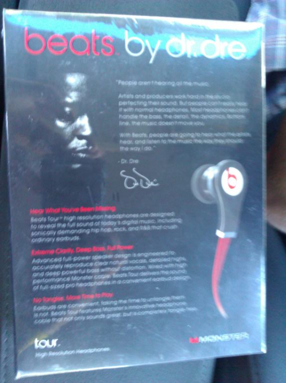 En begivenhed Hates inaktive Real or Fake Beats by Dr. Dre | MacRumors Forums