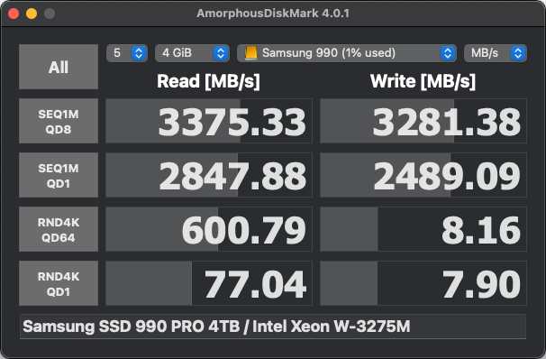 Samsung SSD 990 PRO 4TB : Intel Xeon W-3275M.png