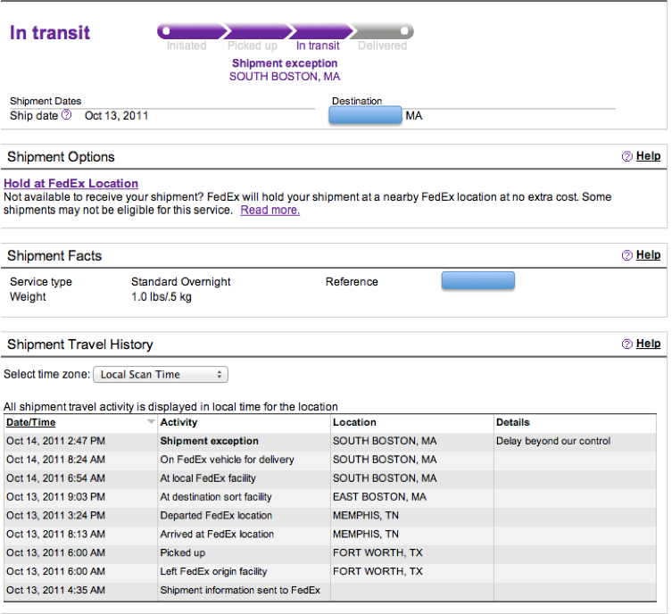 FedEx Didn't Deliver My iPhone! (Delay beyond our control) MacRumors