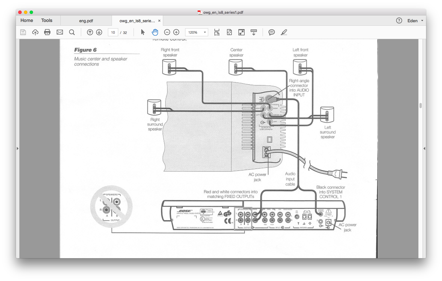 Connect Apple TV 4 to Bose home theater | MacRumors Forums bose lifestyle wiring diagram 10 