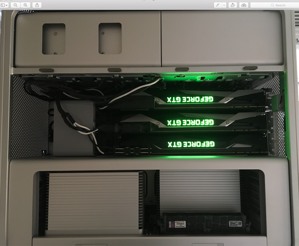 Ultimate Mac Pro 5 1 Mod for Triple Titan X MacRumors Forums